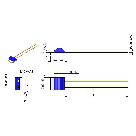 PTFC101C1G0温度传感器 C级